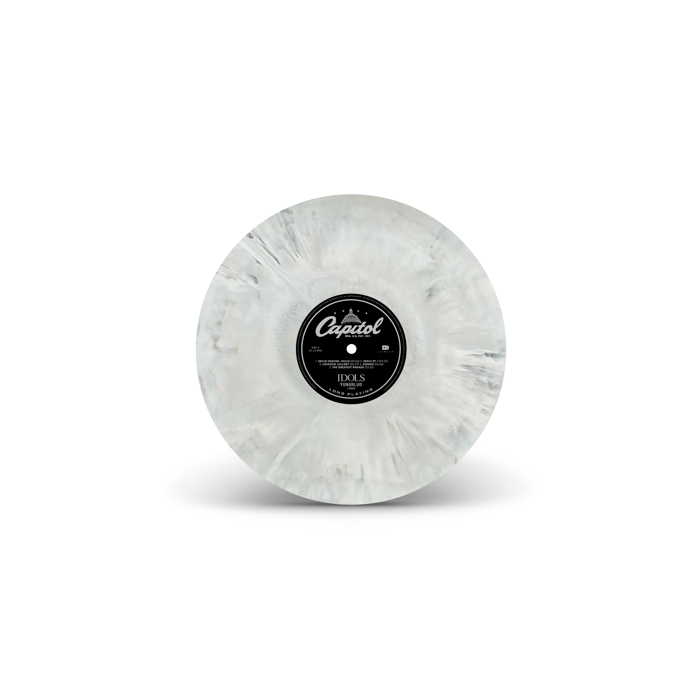 Idols “Distant Smoke” Vinyle Marbré + Carte dédicacée