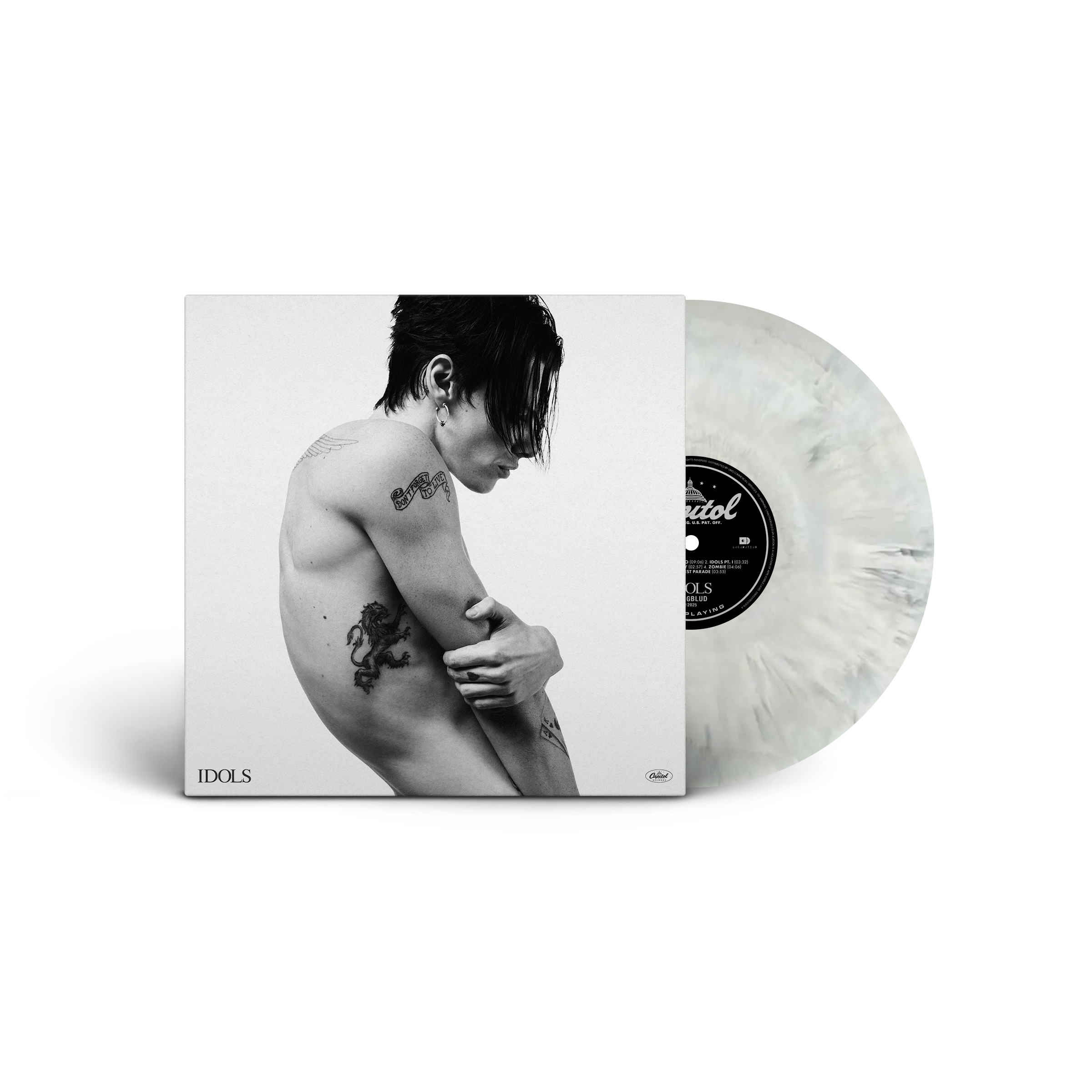 Idols “Distant Smoke” Vinyle Marbré + Carte dédicacée