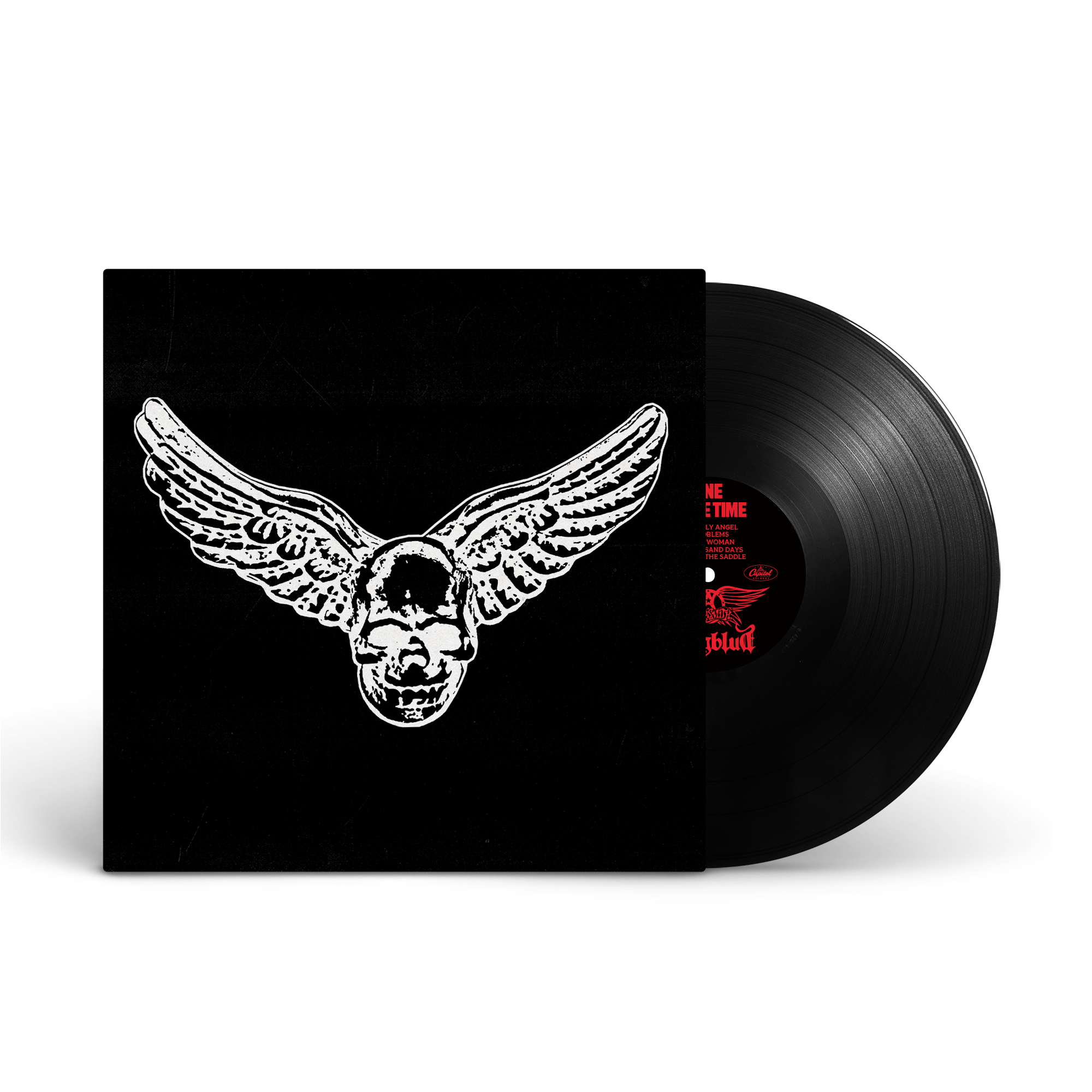 Aerosmith & YUNGBLUD - One More Time - Vinyle Noir + Carte Dédicacée