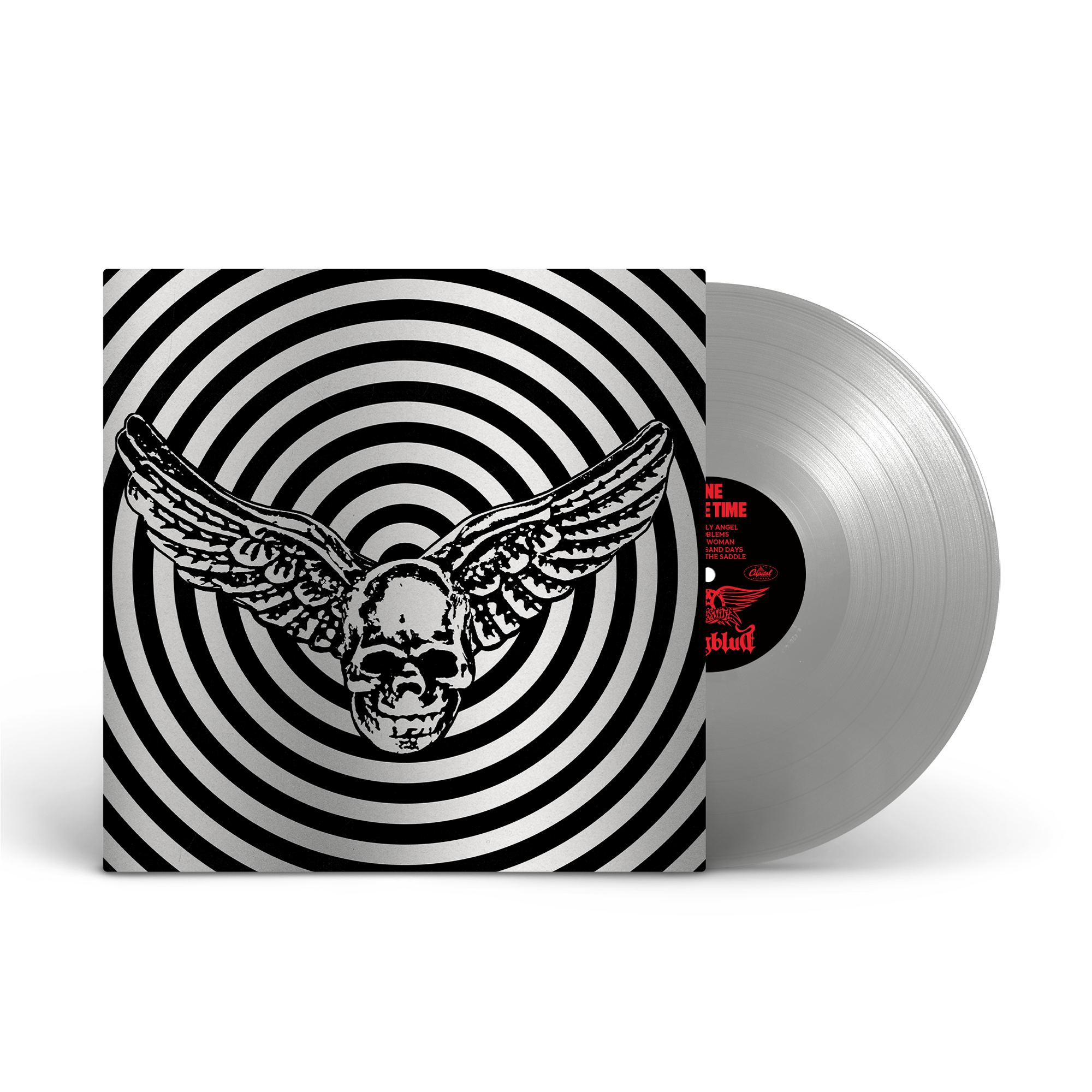 Aerosmith & YUNGBLUD - One More Time - Vinyle Argenté (YUNGBLUD Store Exclusive) + Carte Dédicacée