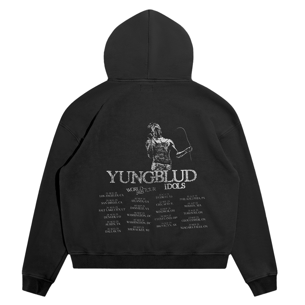 IDOLS BLACK DATE BACK HOODIE