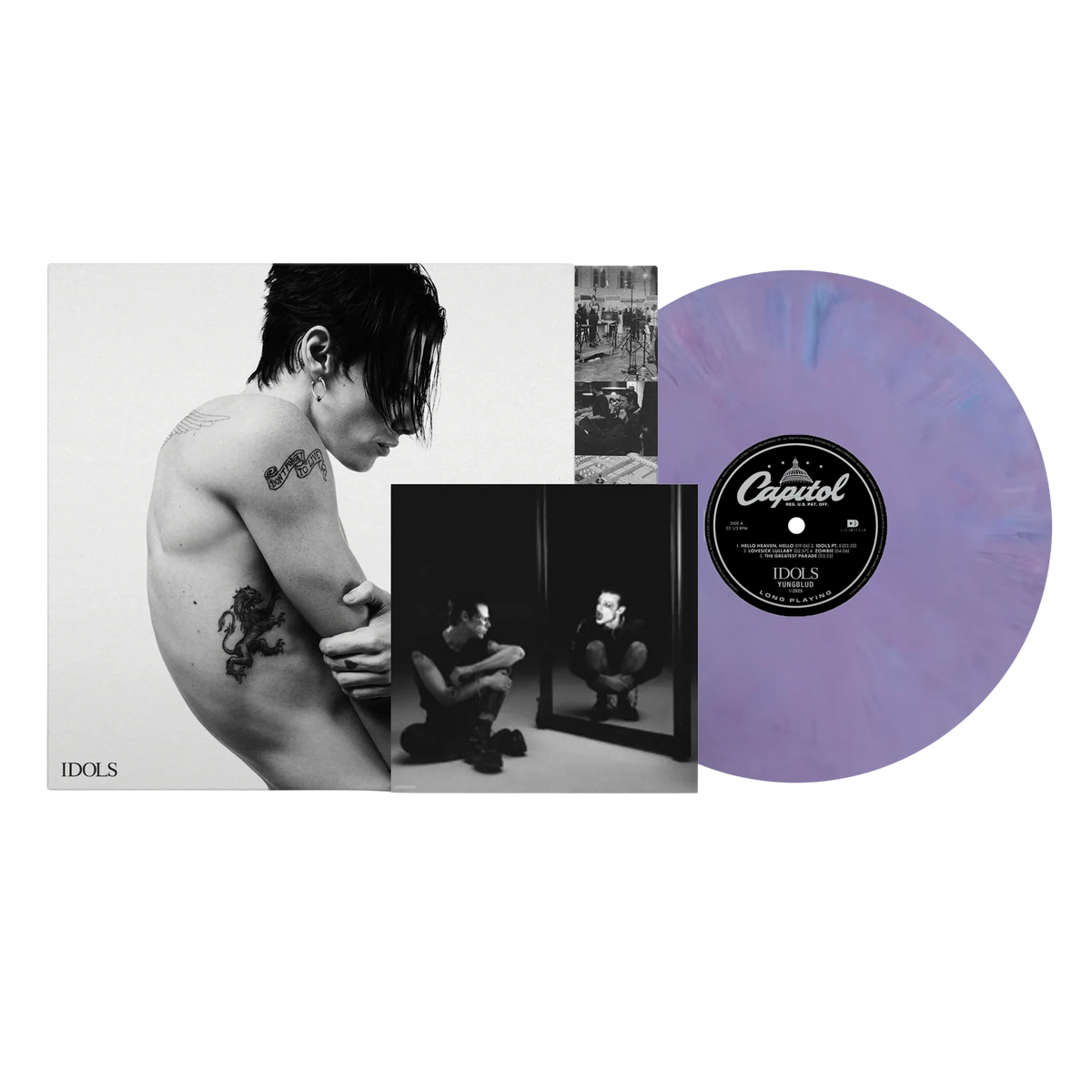 Idols Vinyle Violet Marbré