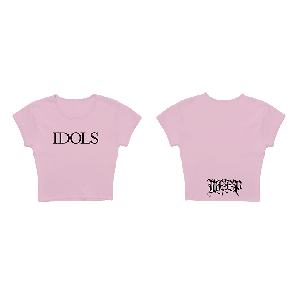 IDOLS WEEP PINK BABY T-SHIRT