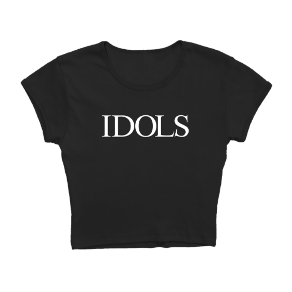 IDOLS WEEP BLACK BABY T-SHIRT