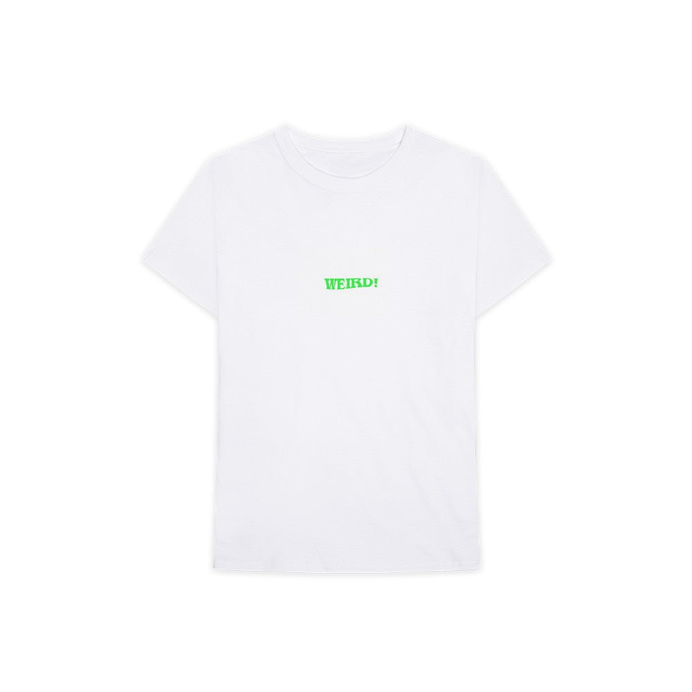 WEIRD! GREEN TEXT T-SHIRT